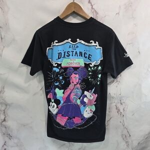Stay Cold T Shirt Women Medium Black Tee Short Sleeve Keep Your Distance Forever